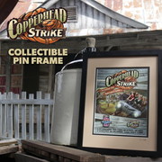 Carowinds Copperhead Strike Collectible Pin Frame