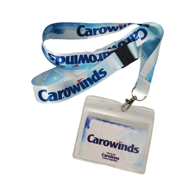Carowinds Badge Holder Lanyard