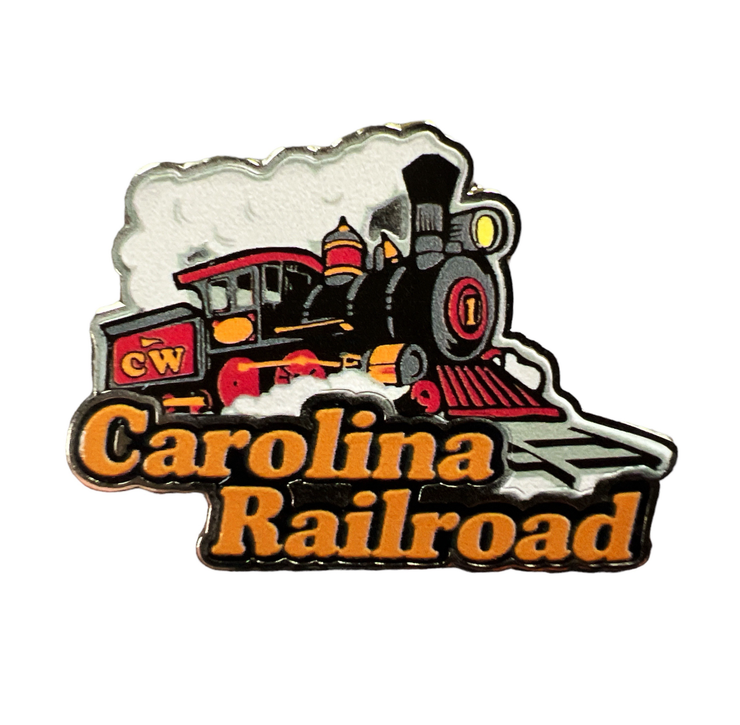 Carowinds Limited Edition Retro Carolina Railroad Pin