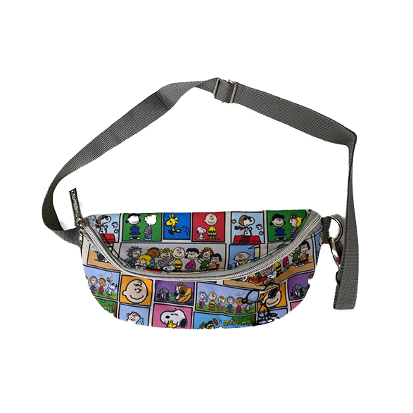 PEANUTS® Carowinds Snoopy Comic Collage Fanny Pack