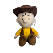 PEANUTS® 11" Charlie Brown Cowboy Plush