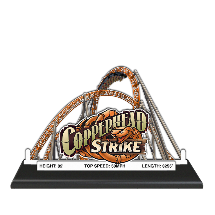 Carowinds Copperhead Strike CoasterScape