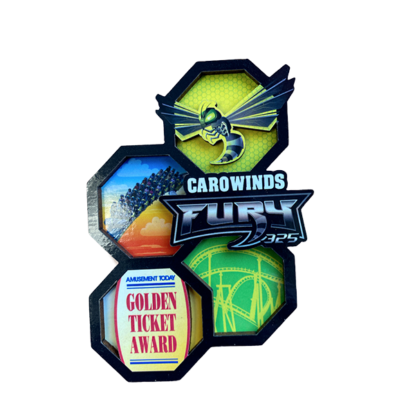 Carowinds Fury 325 Magnet