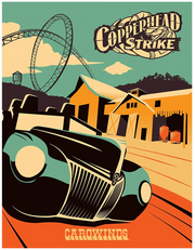 Carowinds Copperhead Strike Poster