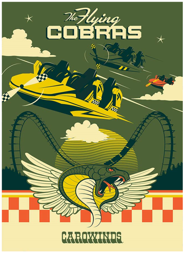 The Flying Cobras Poster